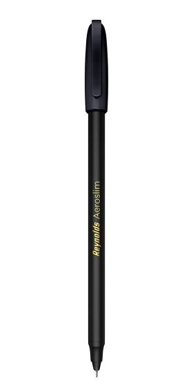 Reynolds Aeroslim Black Ball Pen (0.7mm)