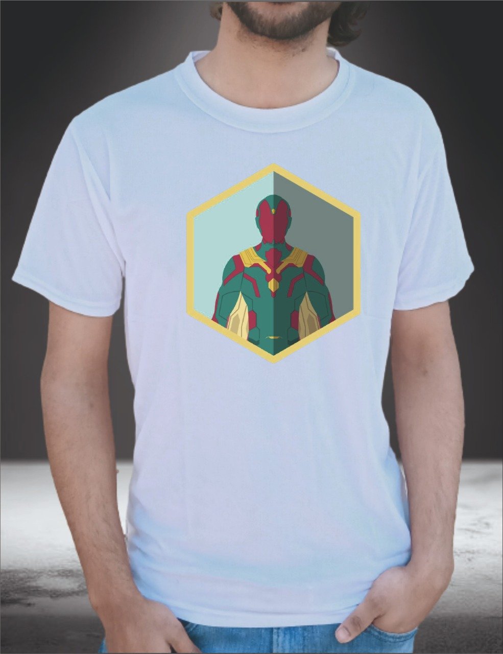 Avengers Vision Graphic T-Shirt for Men