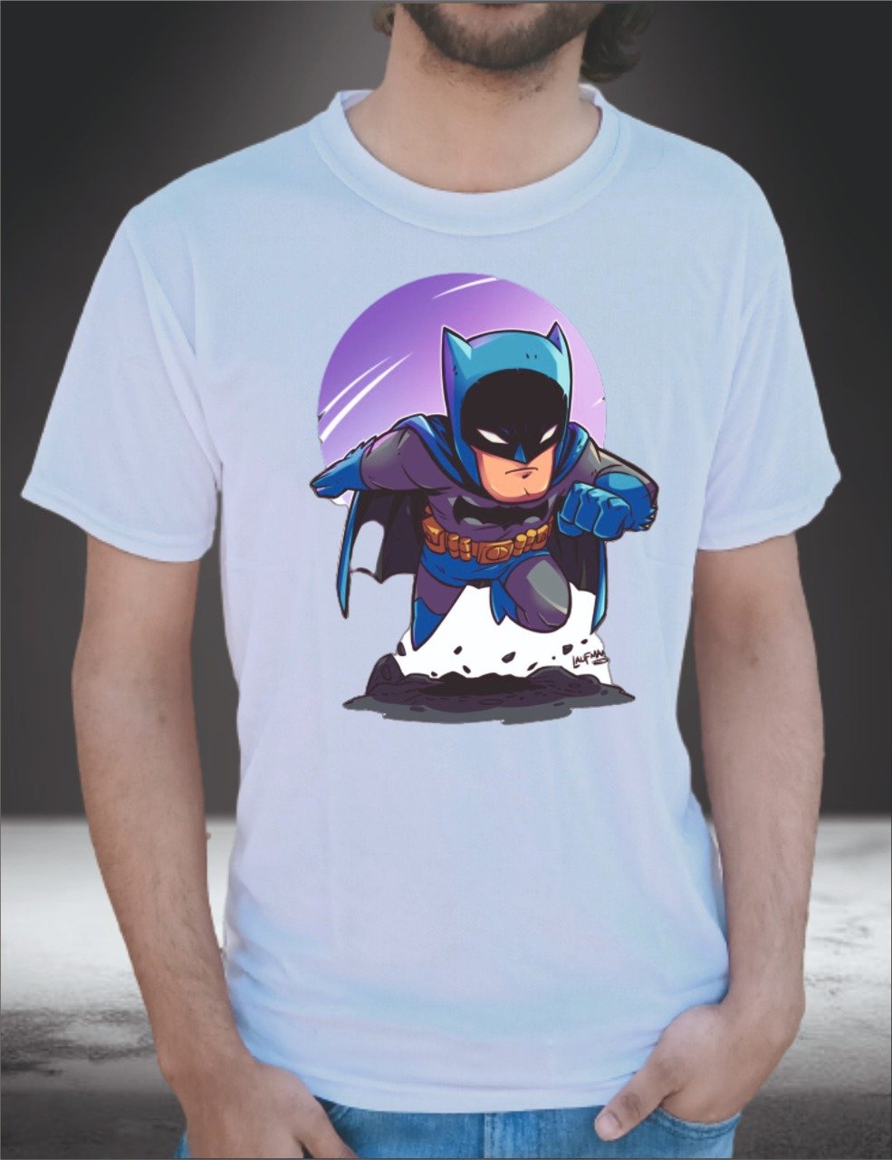 Batman Graphic T-Shirt for Men (Half Sleeve)
