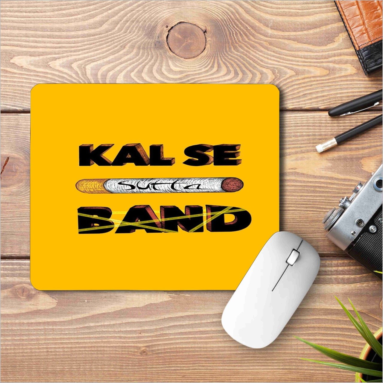 Kal Se Sutta Band Printed Mouse Pad