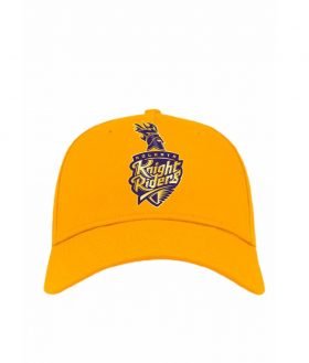 Kolkata Knight Riders Printed IPL Cap Yellow