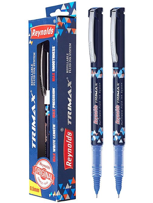 Reynolds Trimax 2 Roller Pen with 2 Extra Refills