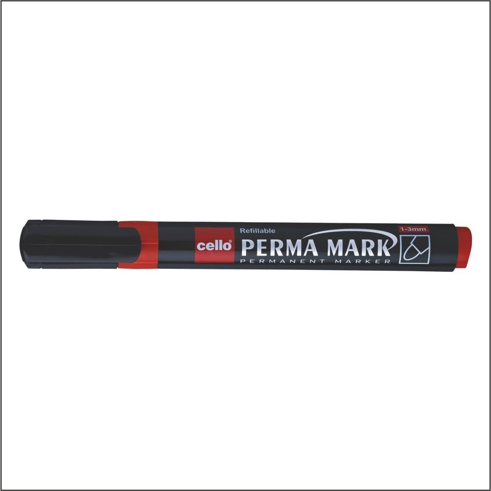 Cello Red Permanent Marker Pen