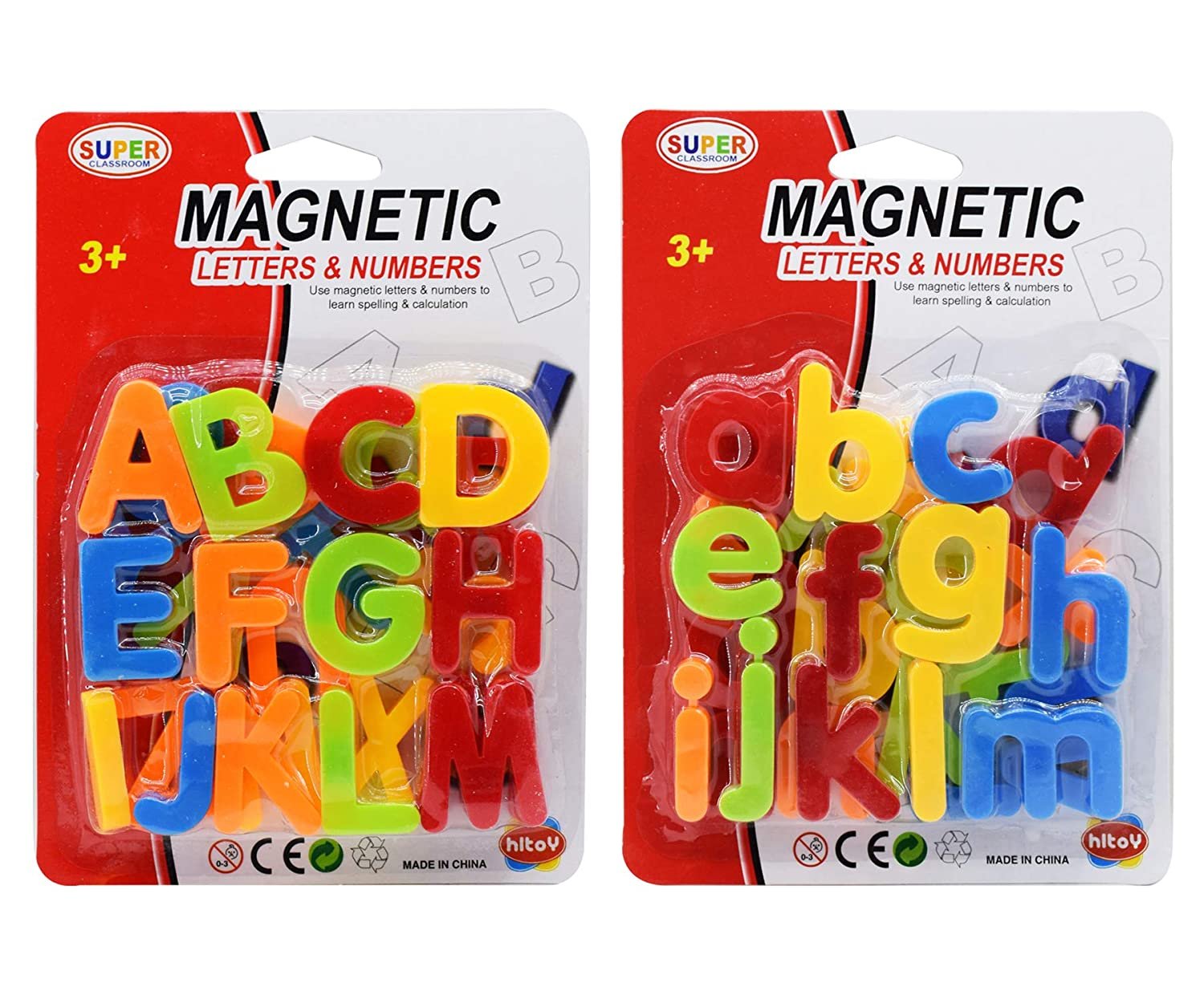 Colorful Magnetic Alphabets Combo Educational Toy (Small And Capital Letters)