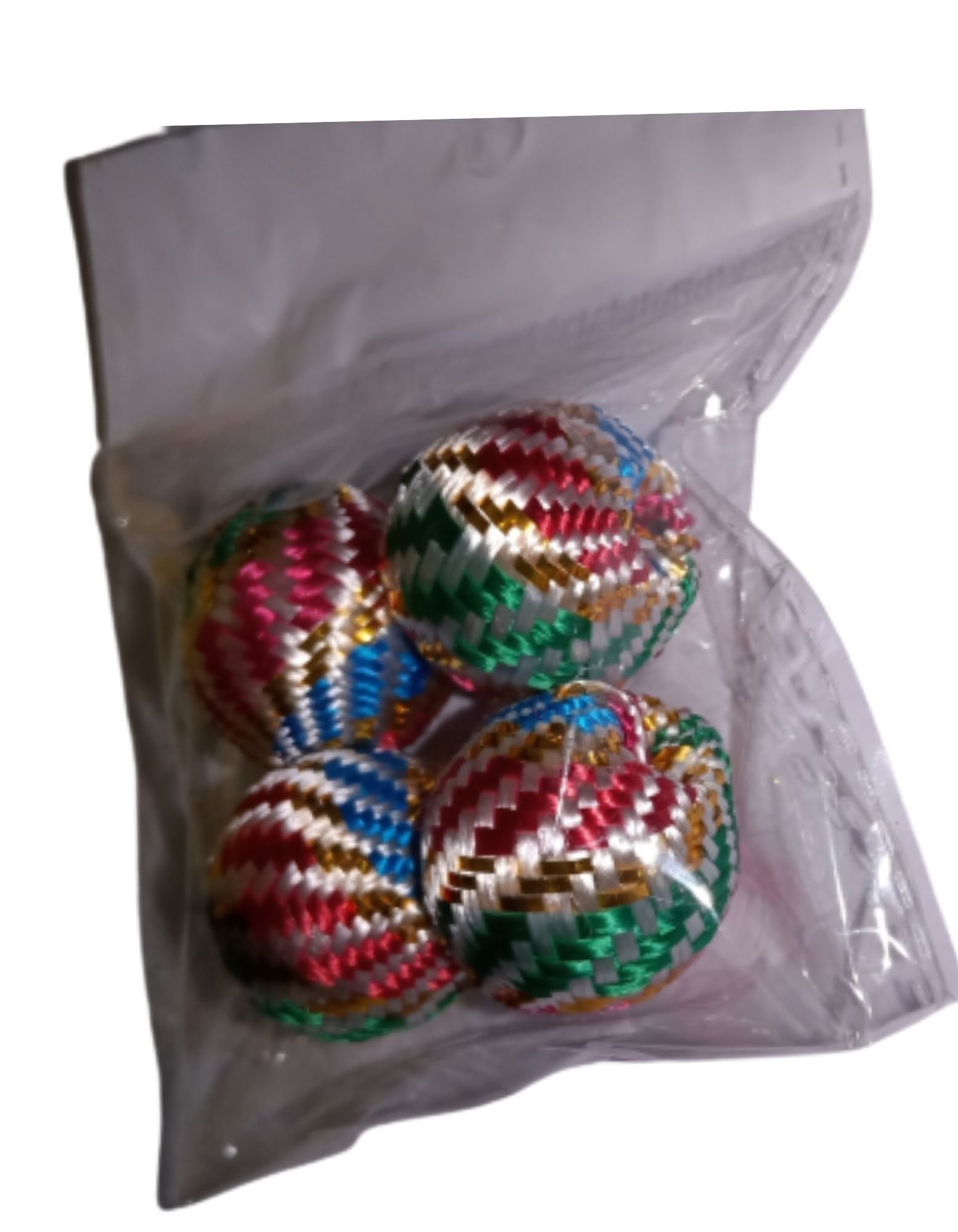 Decoration Thread Ball Multi Color Pack of 4