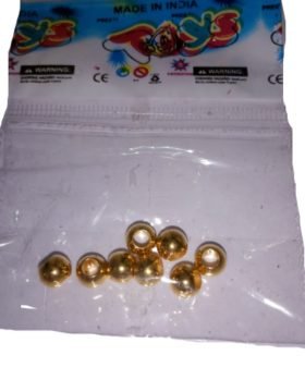 Golden Color Beads with Hole for Decoration