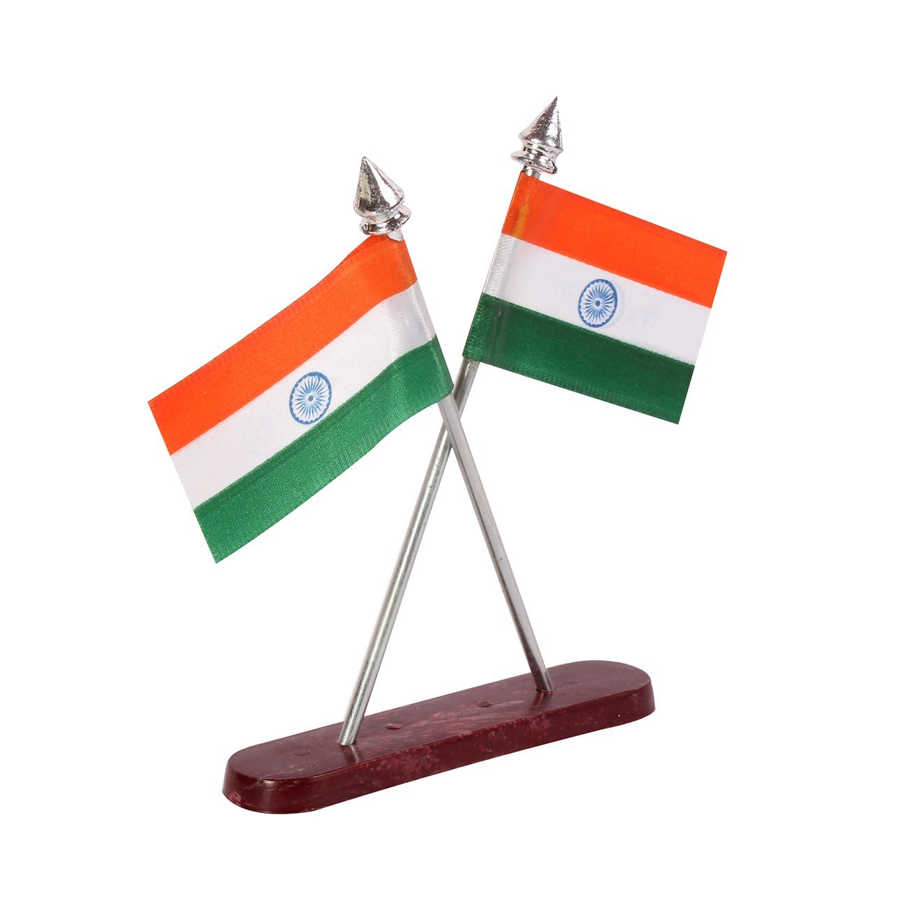 Sticky Indian Flag with Stand For Independence Day