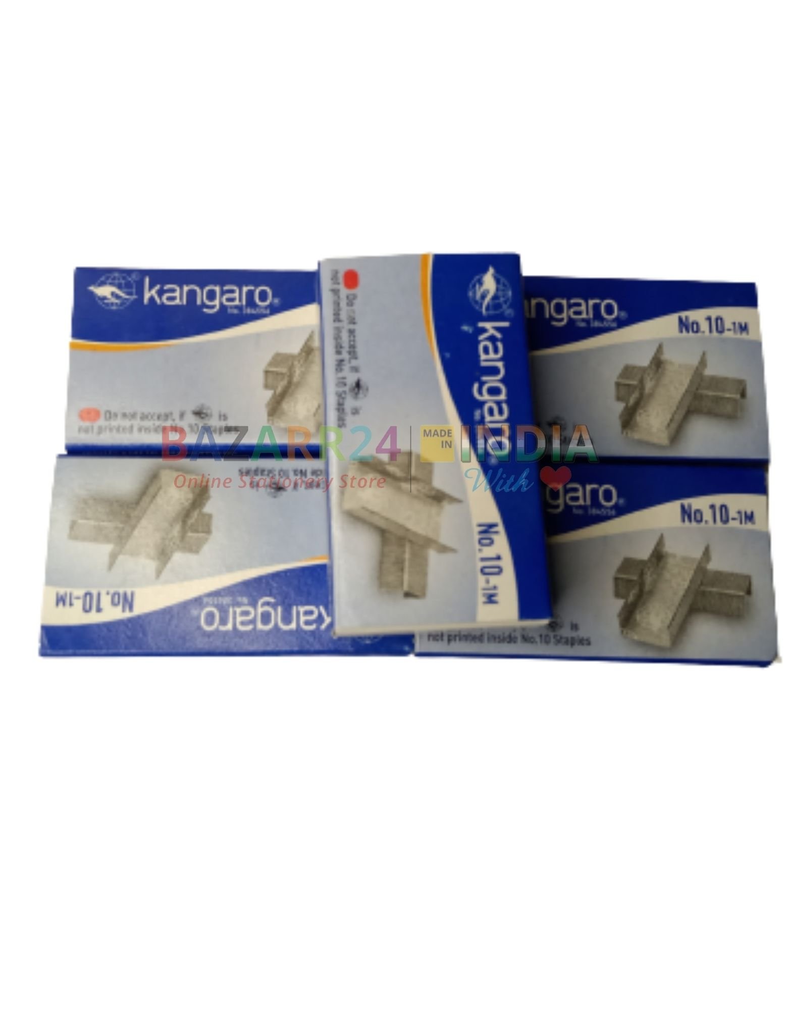 Kangaro No10 Stapler Pins (5000 Staples) 5 Boxes
