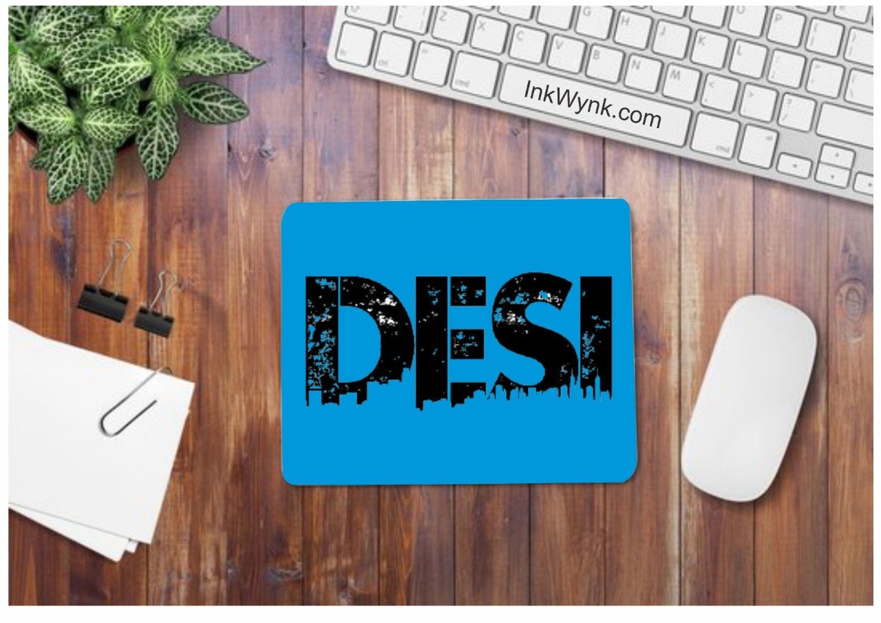 Desi Printed Mouse Pad