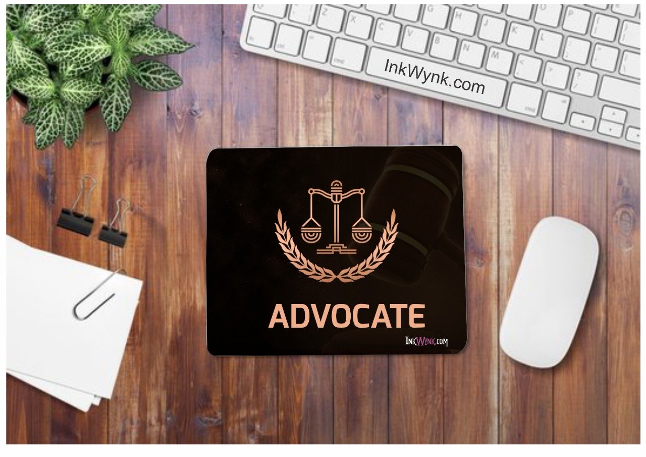 Advocate Mouse Pad for Law Students