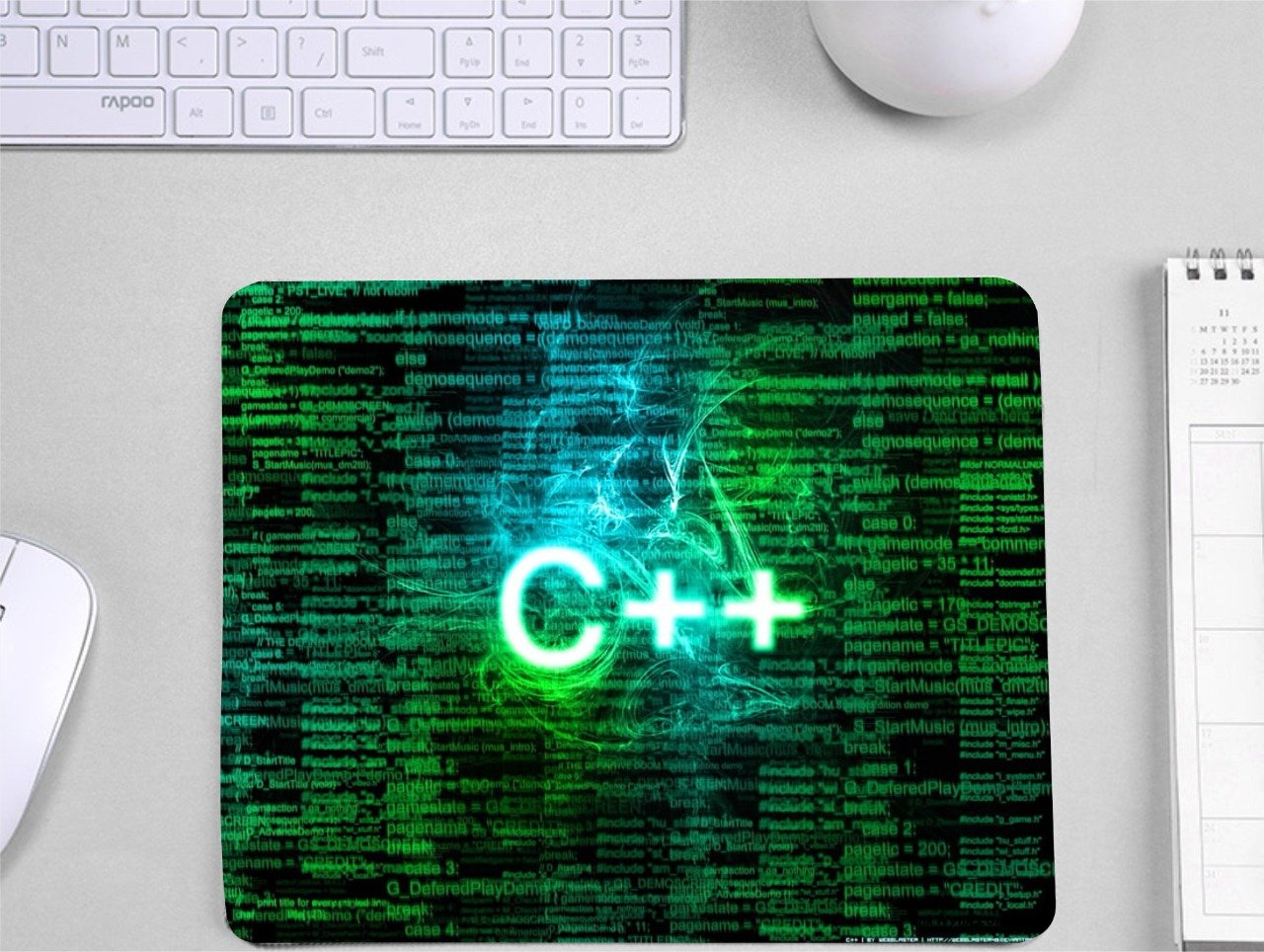 C++ Coding Mouse pad for Coders