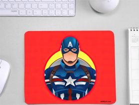 Captain America Gaming Mouse Pad 23x18 cm Non Slip Mouse Pad