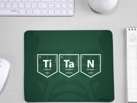 Chemistry Titan printed Gaming Mouse Pad Anti-skid