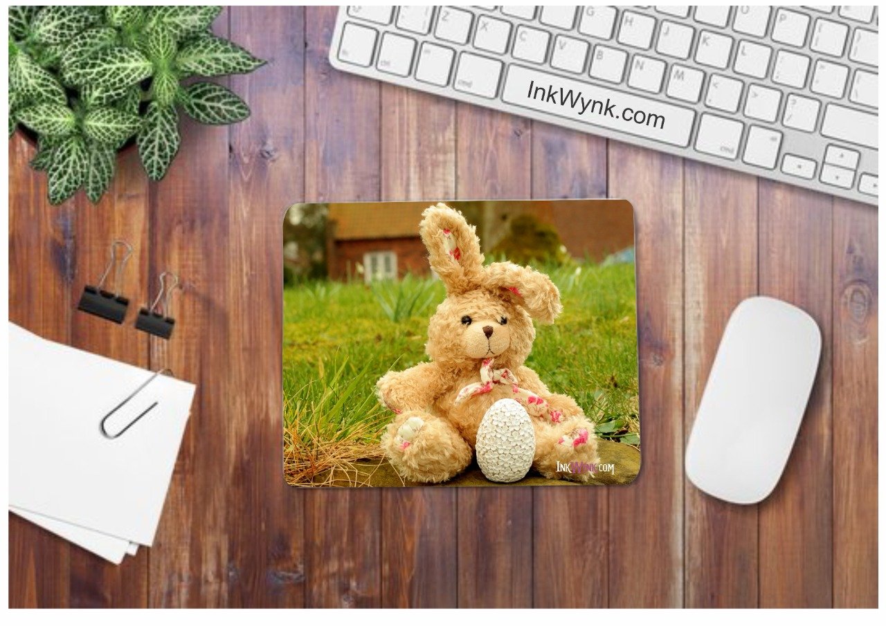Easter Bunny Designer Mouse Pad