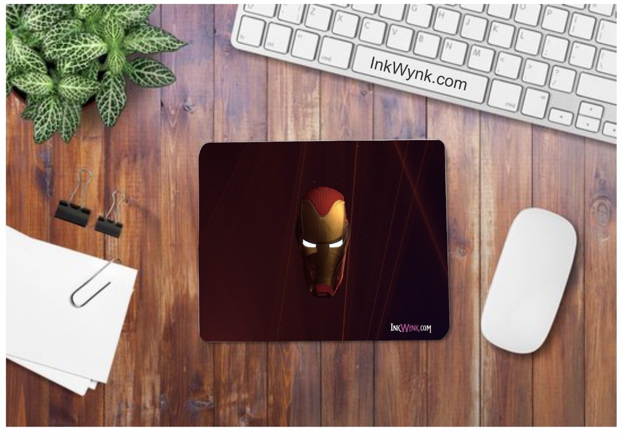 Iron Man Mouse Pad for Computer and Laptop