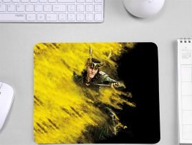 Loki Printed Anti-Slip Base Mouse Pad
