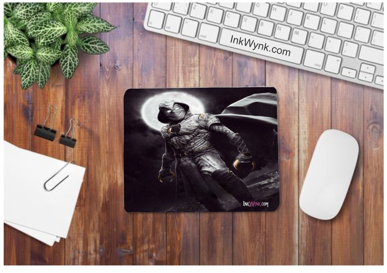 Moon Knight Gaming Mouse Pad Anti Skid Rubber Mouse Pad