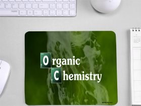 Organic Chemistry Theme Printed Mouse Pad