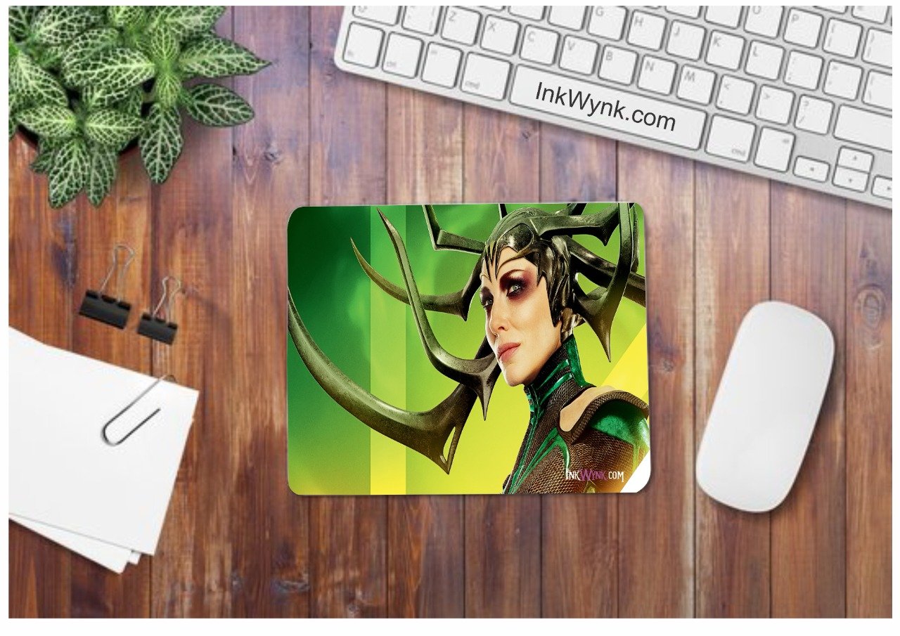 Thor Hella Printed Premium Gaming Green Mouse Pad