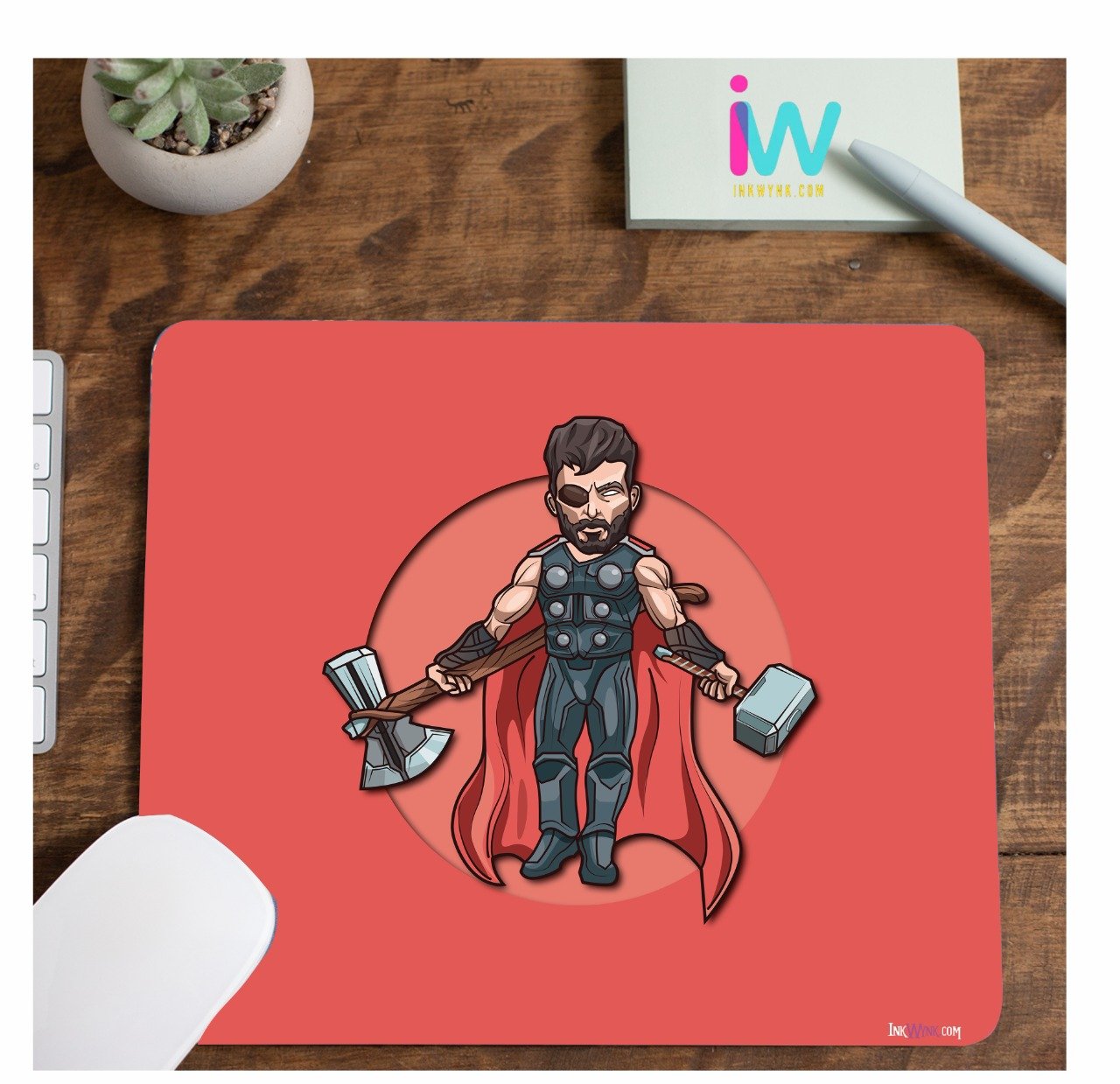 Thor Premium Red Mouse Pad