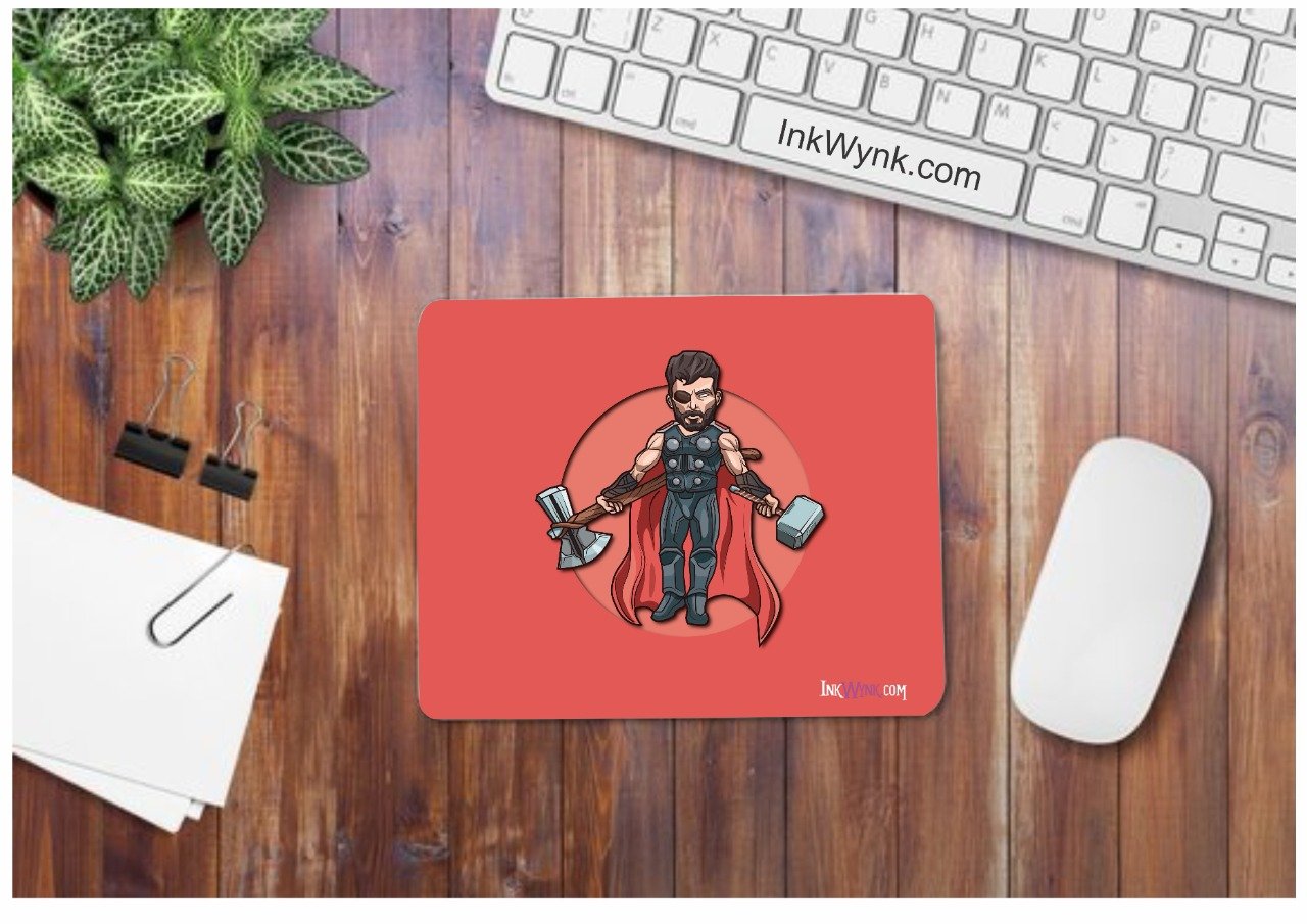 Thor Premium Red Mouse Pad