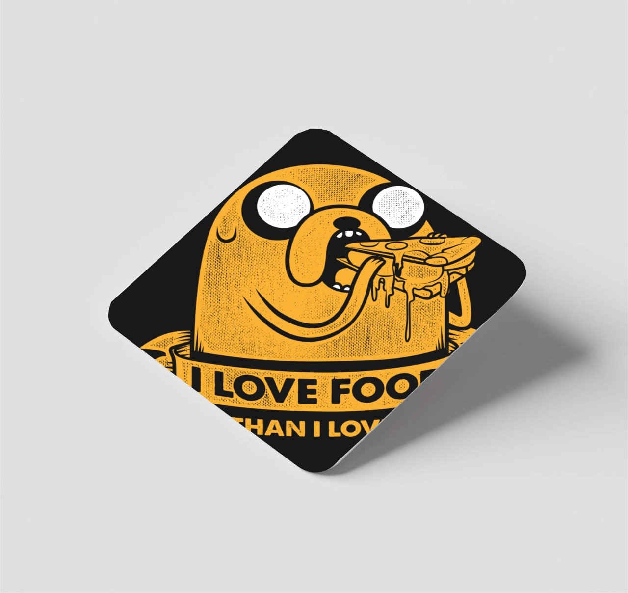 Adventure Time Doggie Coasters for Table (Pack of 4 Coasters)
