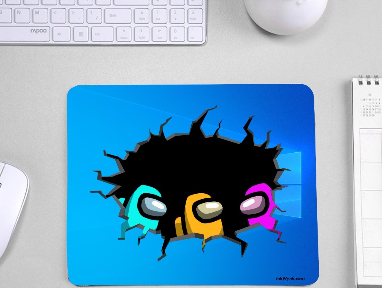 Among Us Graphic Design Mouse Pad for Office