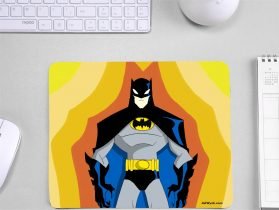 Animated Bat man Printed mouse Pad for Office