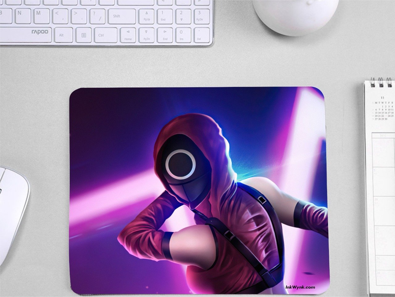 Animated Squid Game Graphic Design Mouse Pad for Gamer