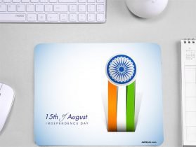 Ashoka Chakra Printed Mouse Pad for Independence Day (Home)