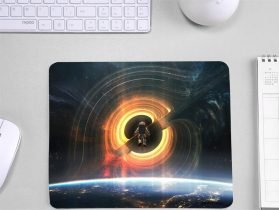 Astronaut Rubber Grip Mouse Pad for Computer