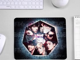 BTS All-in-one Photo pack Durable Surface Mouse Pad