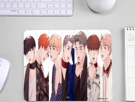 BTS Drama Characters Mouse Pad