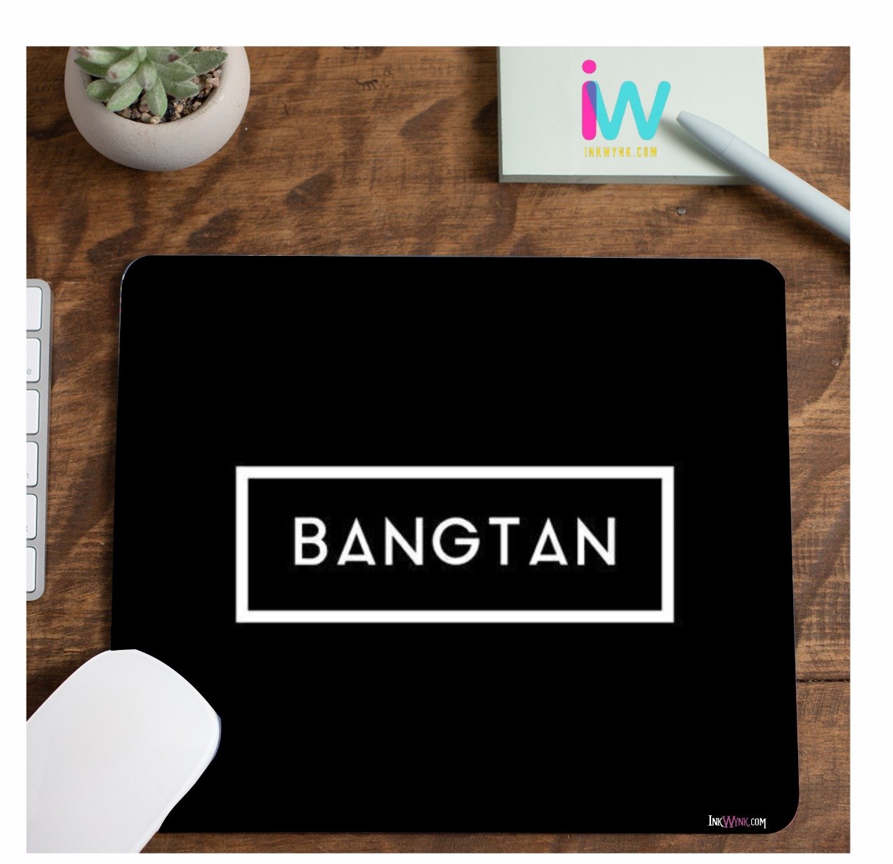 Bangtan BTS Boys Thick Rubber Mouse Pad for Office