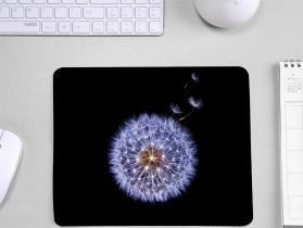 Beautiful Dandeline Flower Rubber Grip Mouse Pad for Computer
