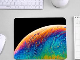 Beautiful I phone Wallpaper Printed Mouse Pad for Students