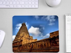 Brihadeeswara Temple Skid Proof Mouse Pad For Computer