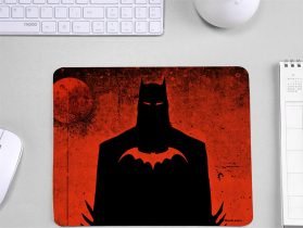 Cartoon Batman Design Mouse Pad for Laptop