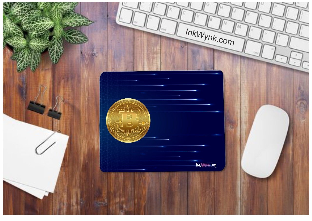 Crypto Currency Designer Mouse Pad