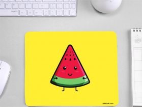 Cute Watermelon Printed Mouse Pad For Gamer