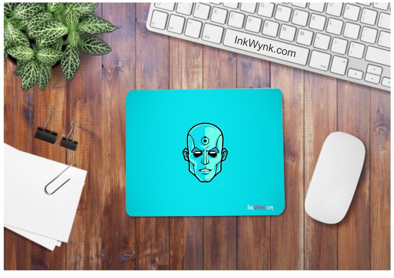 Doctor Manhattan Clip Art Mouse Pad for Students