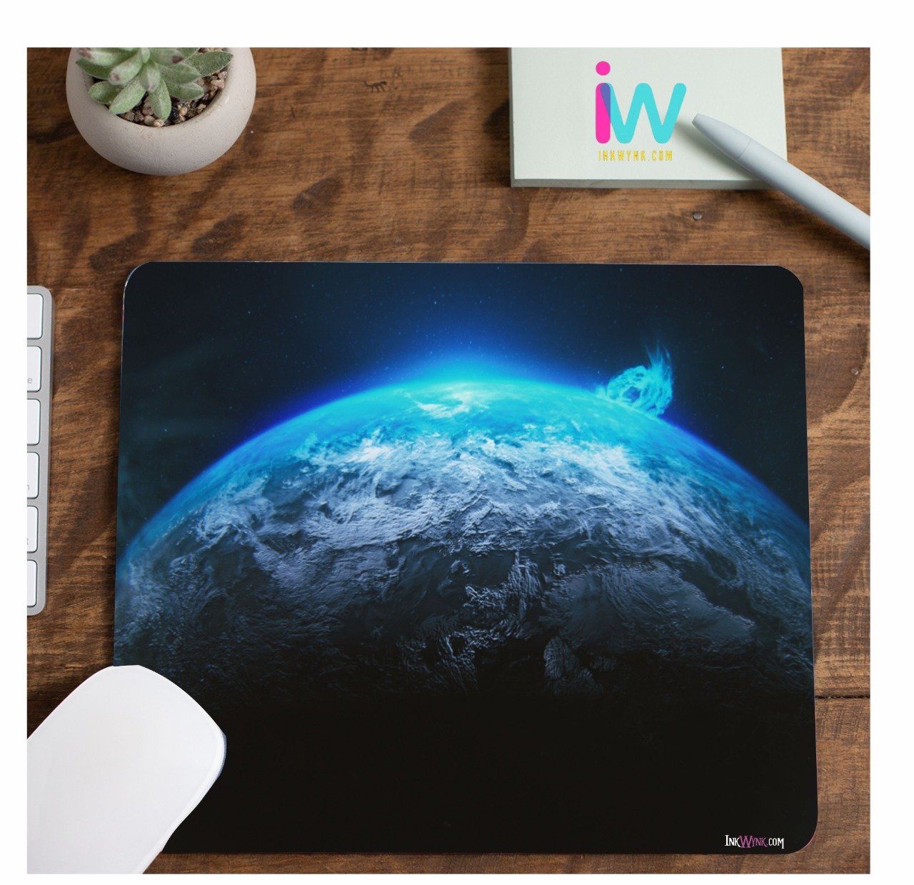 Earth Planet Gaming Mouse Pad (3mm)