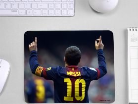 Football Player Messi Printed Mouse Pad