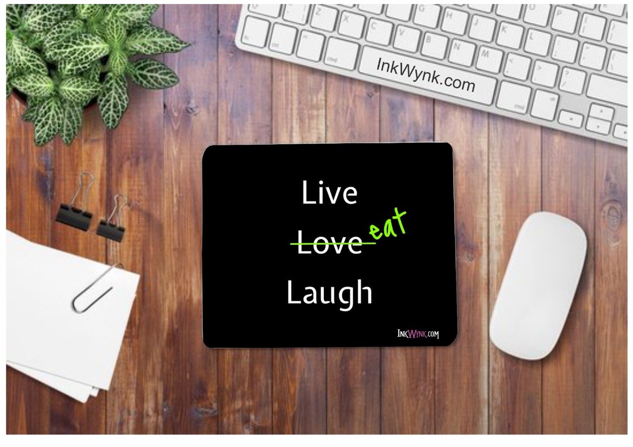 Funny Quotes Printed Mouse Pad For Gamer