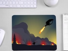 Game of Thrones Dragon Mouse Pad (GOT Mousemat)