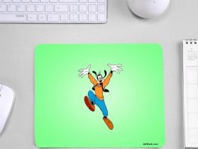 Goofy Cartoon Design Mouse Pad