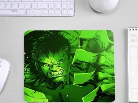 Green Big Hulk Non Slip Mouse Pad for Computer