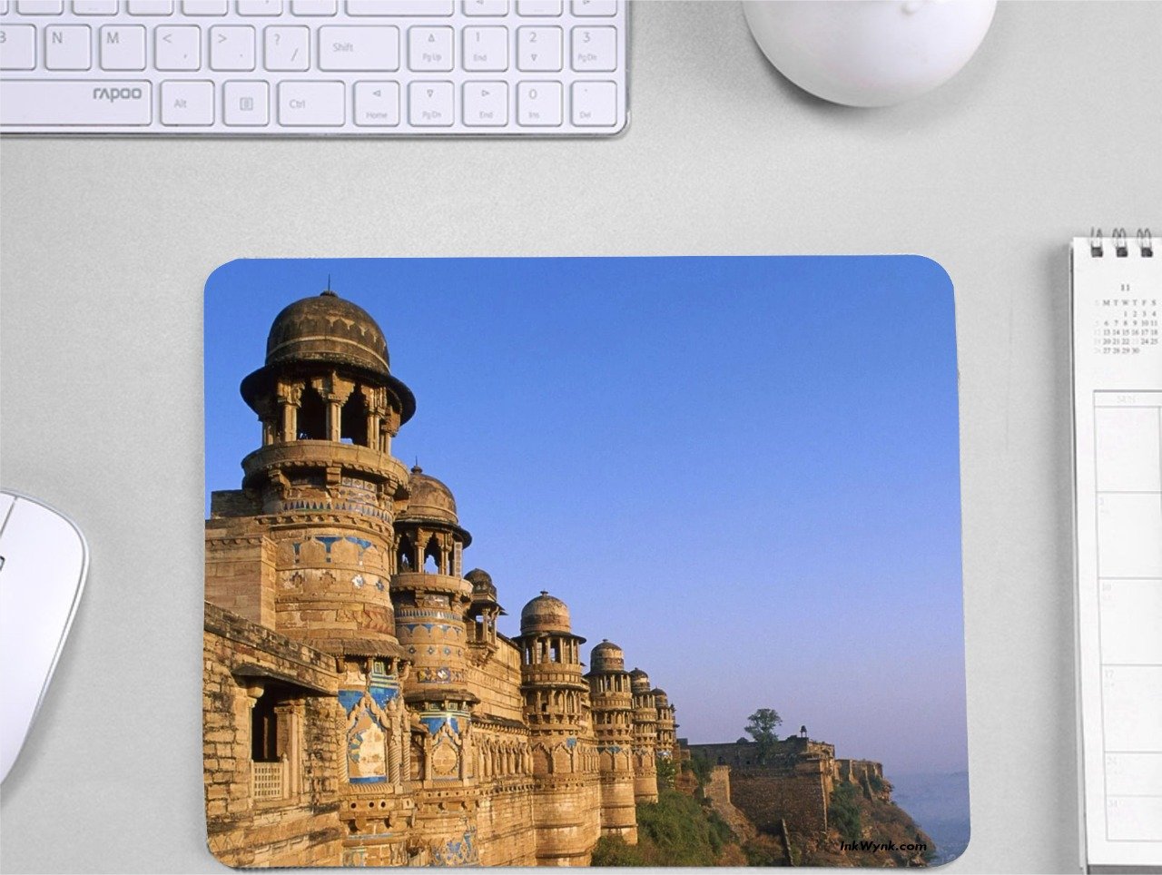 Gwalior Fort Printed Mouse Pad For Office and Home