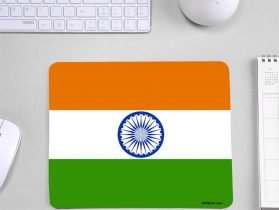 Indian Flag printed Mouse Pad for Independence Day