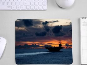 Indian Navy Skid Proof Printed Mouse Pad for Students